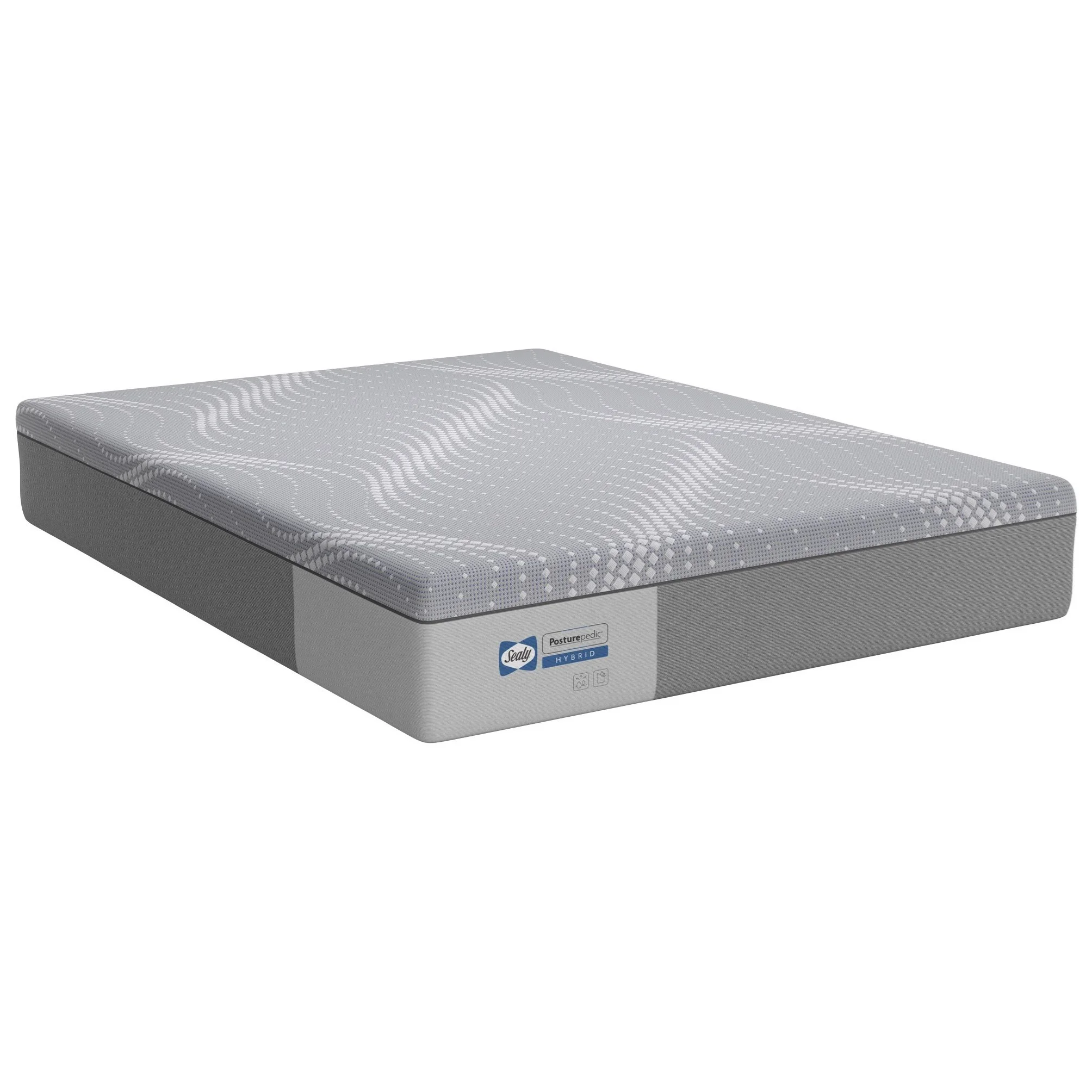Sealy Salinger 656529191 Queen 12" Medium Hybrid Mattress Sam Levitz